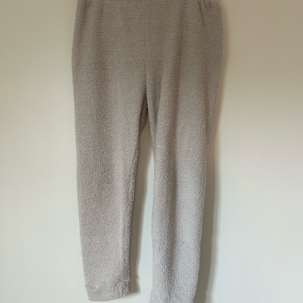 Cozy Gray Fleece Pants